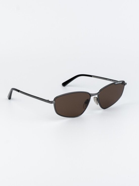 Balenciaga Women Sunglasses Ruthenium Brown BB0277S 002 NEW AUTHENTIC main image 8